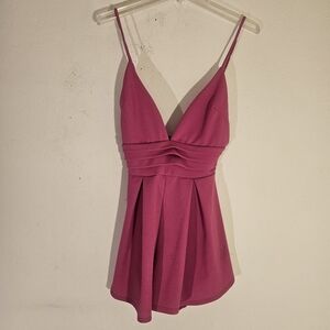 Fashion Nova V-Neck Romper